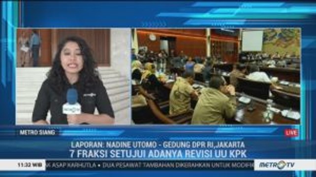 DPR RI Gelar Rapat Paripurna Sahkan Revisi UU KPK