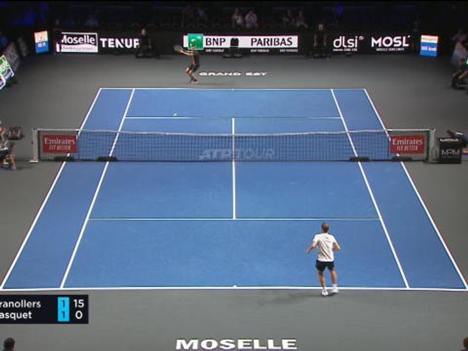 TENNIS : ATP : Metz - Gasquet passe au courage