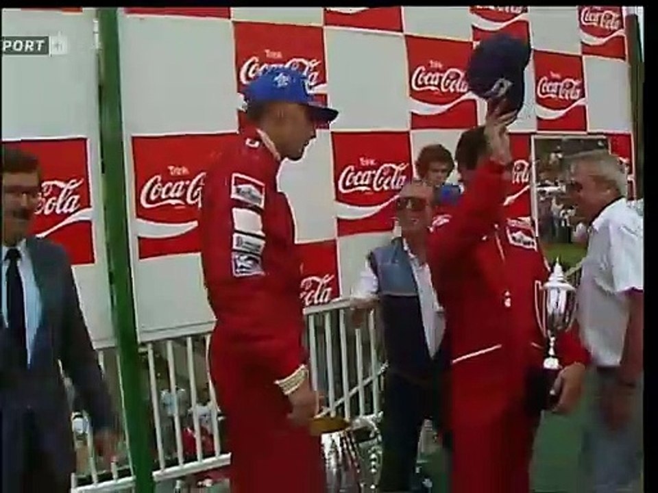 F1 1984 Formel 1 GP von Österreich Siegerinterview mit Niki Lauda von Helmut Marko