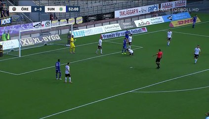 14_9_2019  الدوري السويدي الممتاز  اوريبرو   سوندسفال  الأسبوع 23 الشوط الثاني