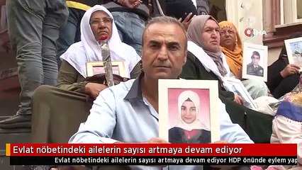 Evlat nöbetindeki ailelerin sayısı artmaya devam ediyor