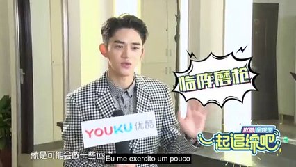 [PT/BR] Lucas @ Entrevista para o Keep Running