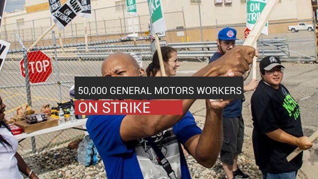 50,000 General Motors Workers On Strike