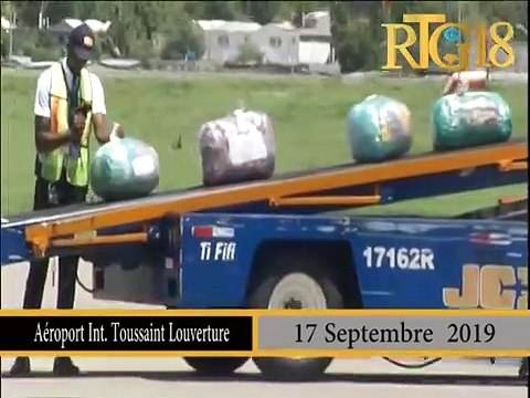 Men ki jan aktivite yo ye nan ayewopò entènasyonal Toussaint Louverture nan Pòtoprens