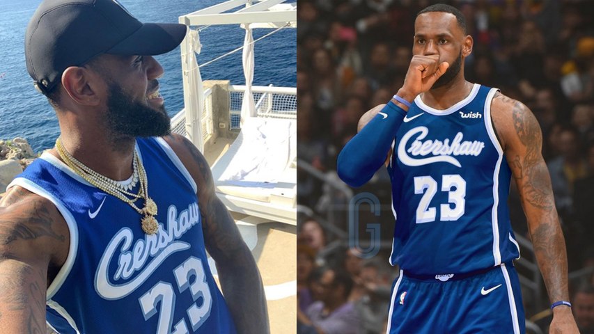 theScore on X: The Game wants LeBron to push for Lakers to wear Nipsey  Hussle jerseys.   / X