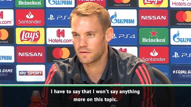 Neuer keen to keep ter Stegen rift private