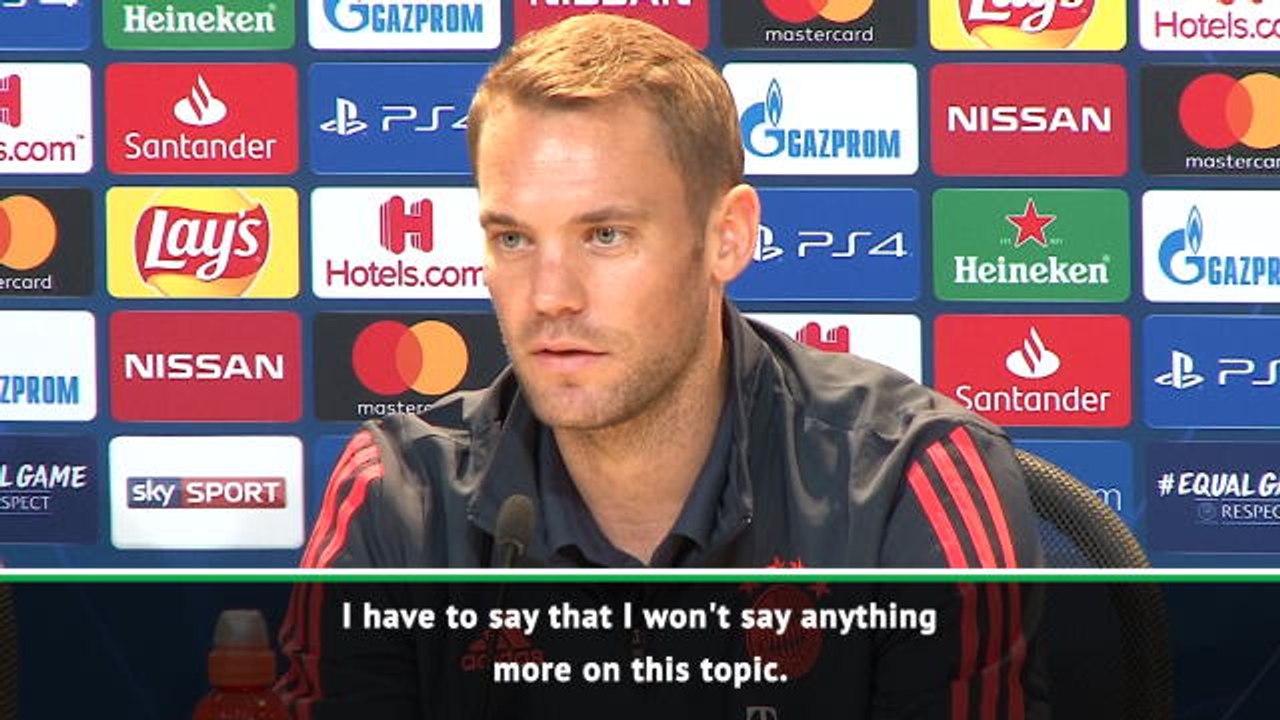 Neuer keen to keep ter Stegen rift private