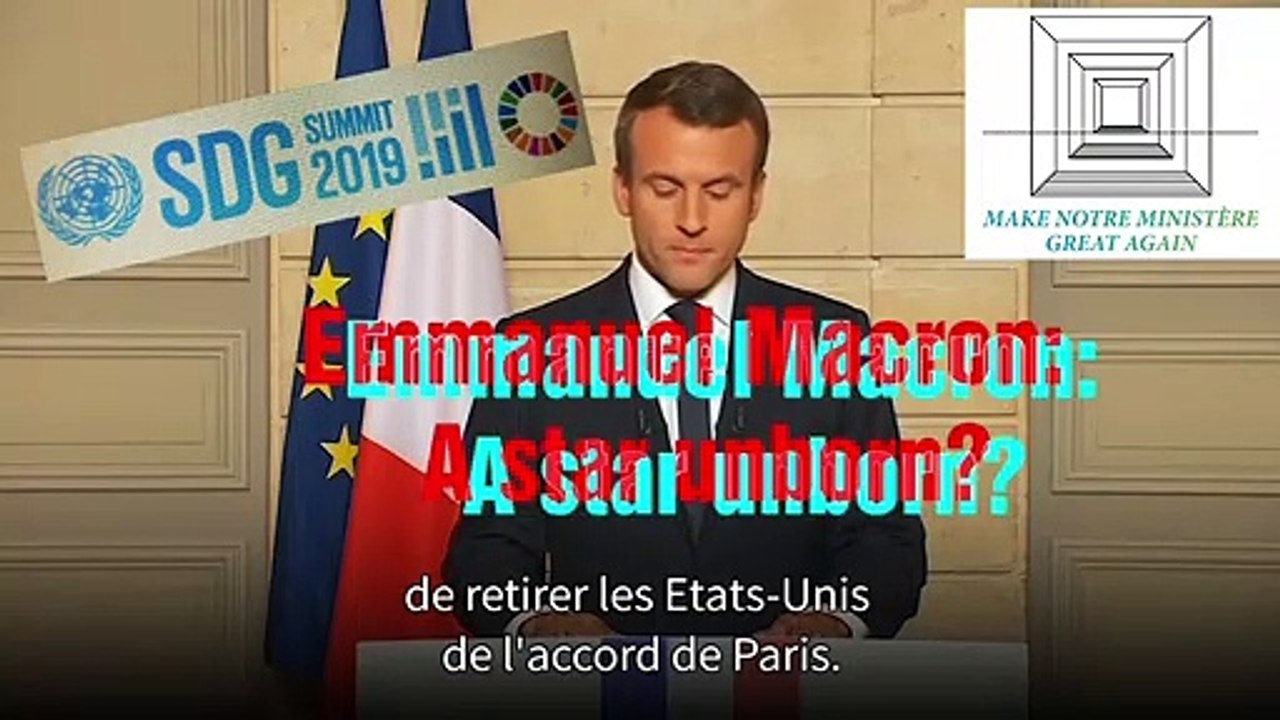 "Shallow Président" sur l'air de « Shallow » de Lady Gaga/Bradley Cooper