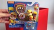 Paw Patrol Rubble Action Pack Pup and Badge Nickelodeon - Unboxing Demo Review