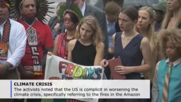 Greta Thunberg, activists urge Congress to act on climate change