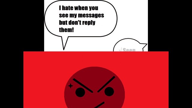 You see my messages, but don't reply them! [Quotes and Poems]