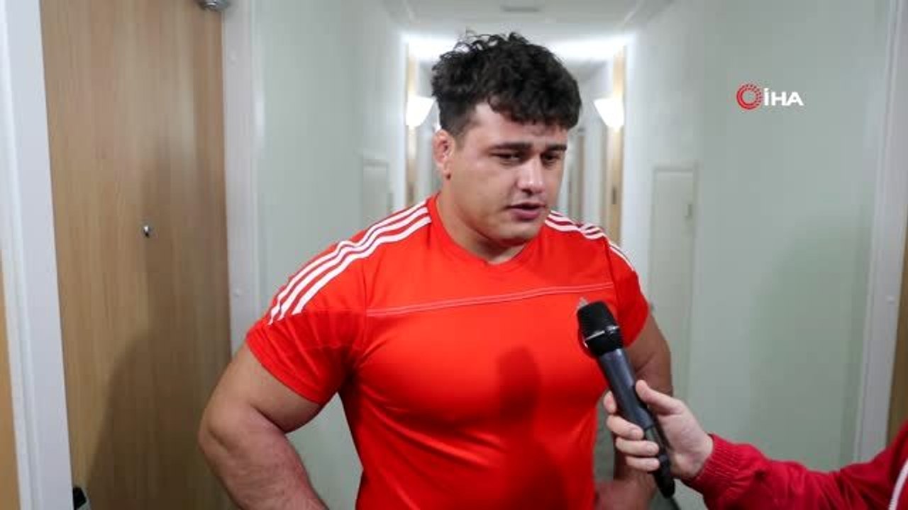 Rıza Kayaalp: "Hedefim Olimpiyat Şampiyonluğu"