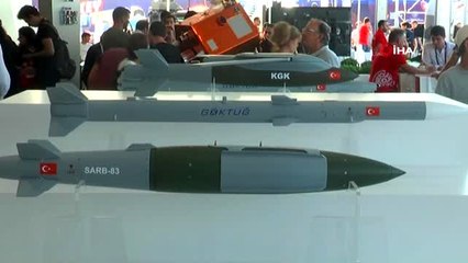 Türkiye'nin ilk hava-hava füzesi Göktuğ TEKNOFEST'te