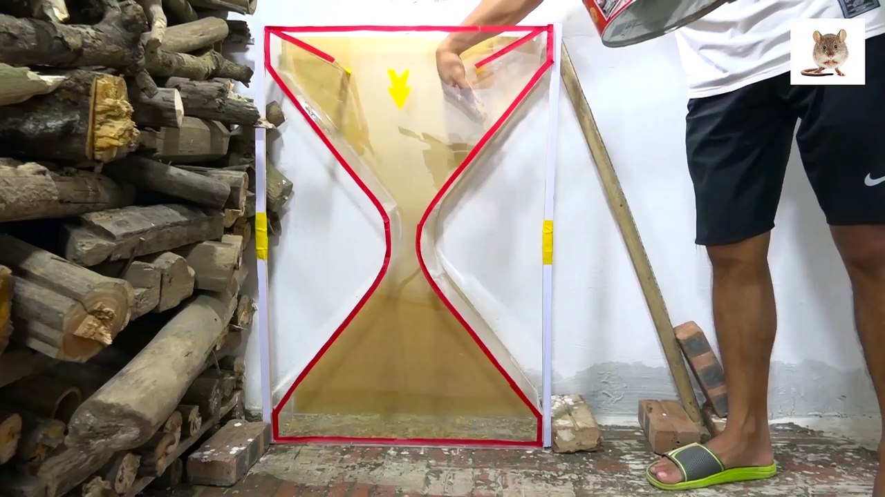 Hourglass Mouse Trap.Easy Mouse Trap. Automatic saving 30 Mice.  Special Mouse Trap 29081