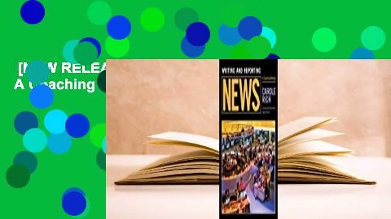 [NEW RELEASES]  Writing and Reporting News: A Coaching Method