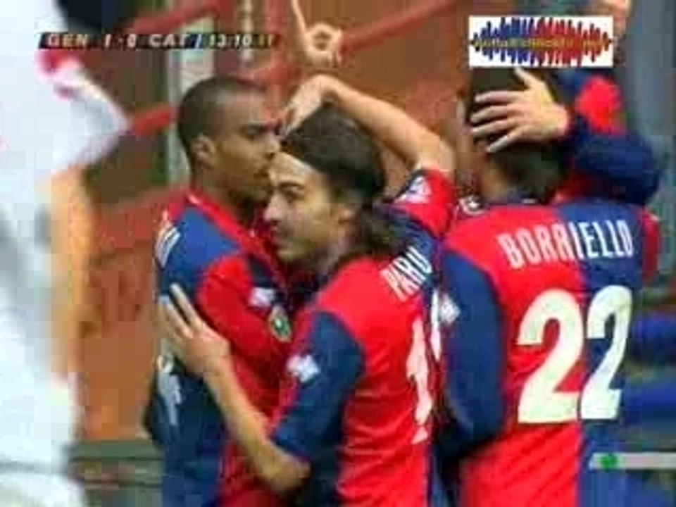 Genoa-Catania 1-0 Danilo