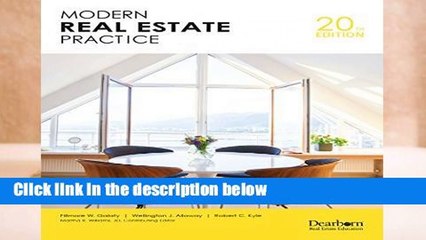 Modern Real Estate Practice  Review