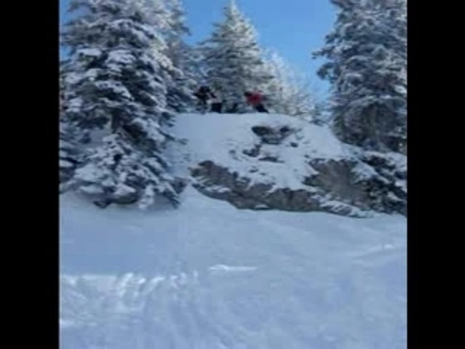 Ski extreme a la dole !!!