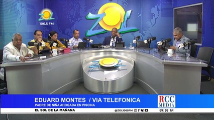 Eduard Montes padre de niña ahogada en piscina habla sobre lo sucedido