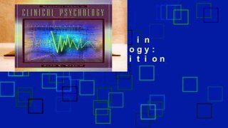 Research Design in Clinical Psychology: United States Edition  Review