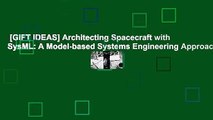 [GIFT IDEAS] Architecting Spacecraft with SysML: A Model-based Systems Engineering Approach
