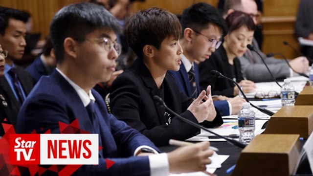 Activists push U.S. Congress to pass Hong Kong bill