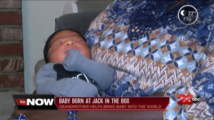 Local mom gives birth to baby at Jack in the Box