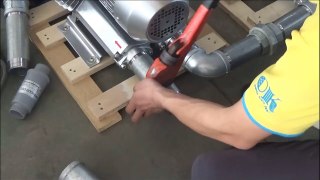 How to Mount Dual Vaccum Pump to One CNC Router Machine?