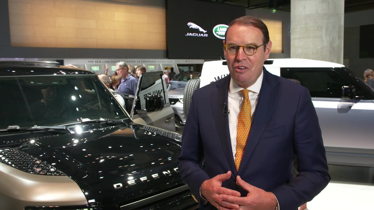 Jaguar Land Rover auf der IAA 2019 - Hanno Kirner, Geschäftsführer, Corporate & Strategy, Jaguar Land Rover