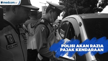 Polisi Akan Razia Pajak Kendaraan di Jakarta