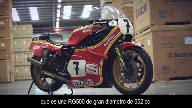 Suzuki restaura motos de Barry Sheene para el Motorcycle Live