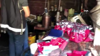 İstanbul'da sigara ve nargile tütününün de aralarında olduğu binlerce kaçak ürün ele geçirildi