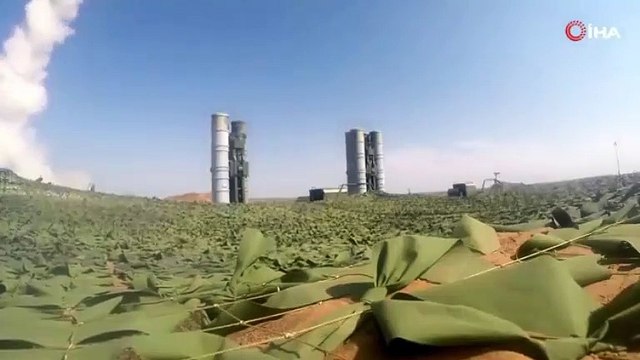 Kritik anlar! S-400’ler ateşlendi