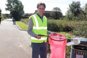 Ed Miliband Litter Pick with Green Doncaster