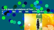 Full E-book Foundations of Family and Consumer Sciences: Careers Serving Individuals, Families,