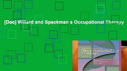 [Doc] Willard and Spackman s Occupational Therapy