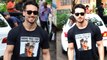 Tiger Shroff trolls to Hrithik Roshan by wearing this T-Shirt;Watch video | FilmiBeat