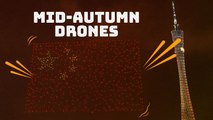 Forget fireworks: China is celebrating holidays with drones