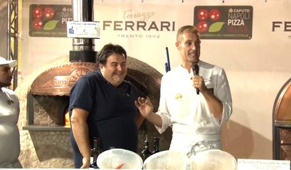 Napoli - La pizza incontra le "bollicine" Ferrari con lo chef stellato Esposito (18.09.19)