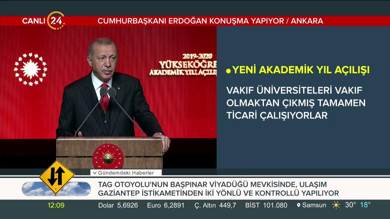 Yeni akademik yıl açılış töreni