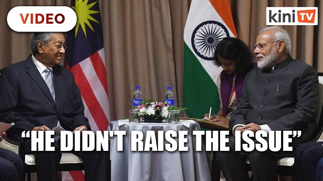 Dr Mahathir: Modi didn't ask for Zakir Naik's extradition