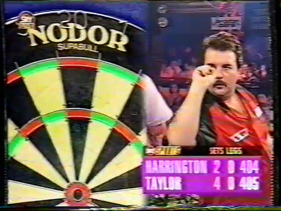 PDC World Darts Championship Final 1995 - Rod Harrington vs Phil Taylor  2of2