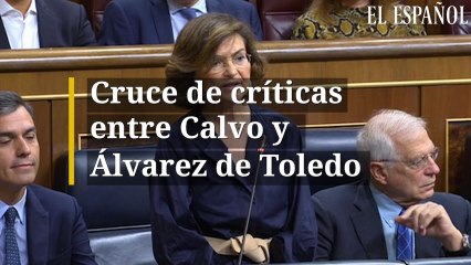 Cruce de críticas entre Calvo y Álvarez de Toledo