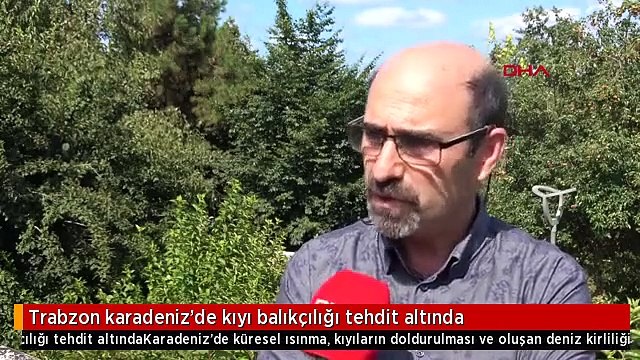 Trabzon karadeniz'de kıyı balıkçılığı tehdit altında