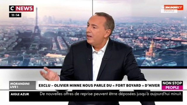 Morandini Live : Olivier Minne donne des détails sur Boyard Land (vidéo)