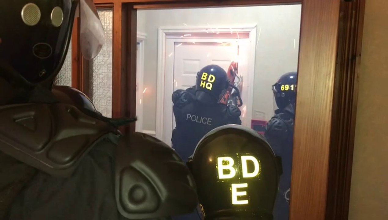 Fleetwood dawn raids