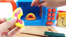 Microwave Surprise Cutting Fruit and Squishy Watermelon Banana Strawberry nursery rhymes for kids