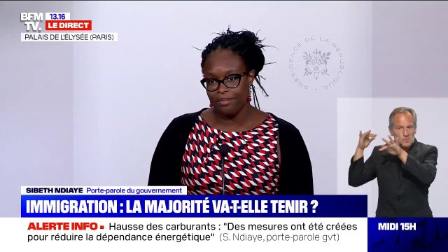 Sibeth Ndiaye: Notre pays sera confronté dans les années à venir à des mouvements sans doute massifs de population