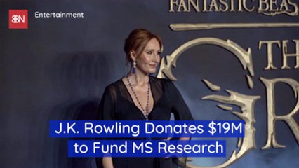 JK Rowling Helps MS Research