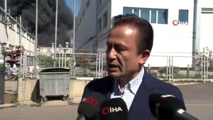 Tuzla Belediye Başkanı Şadi Yazıcı: "Yangın bir makineden çıkmış. Can kaybı yok"